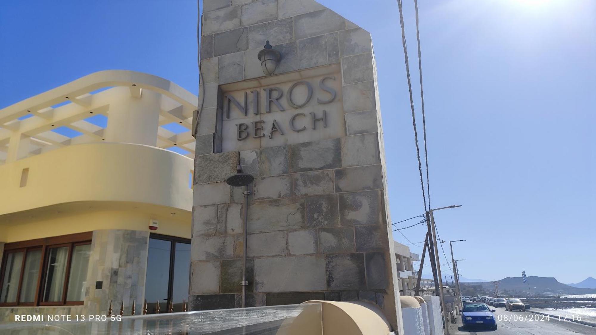 Niros Beachfront Aparthotel Kokkini Hani Luaran gambar