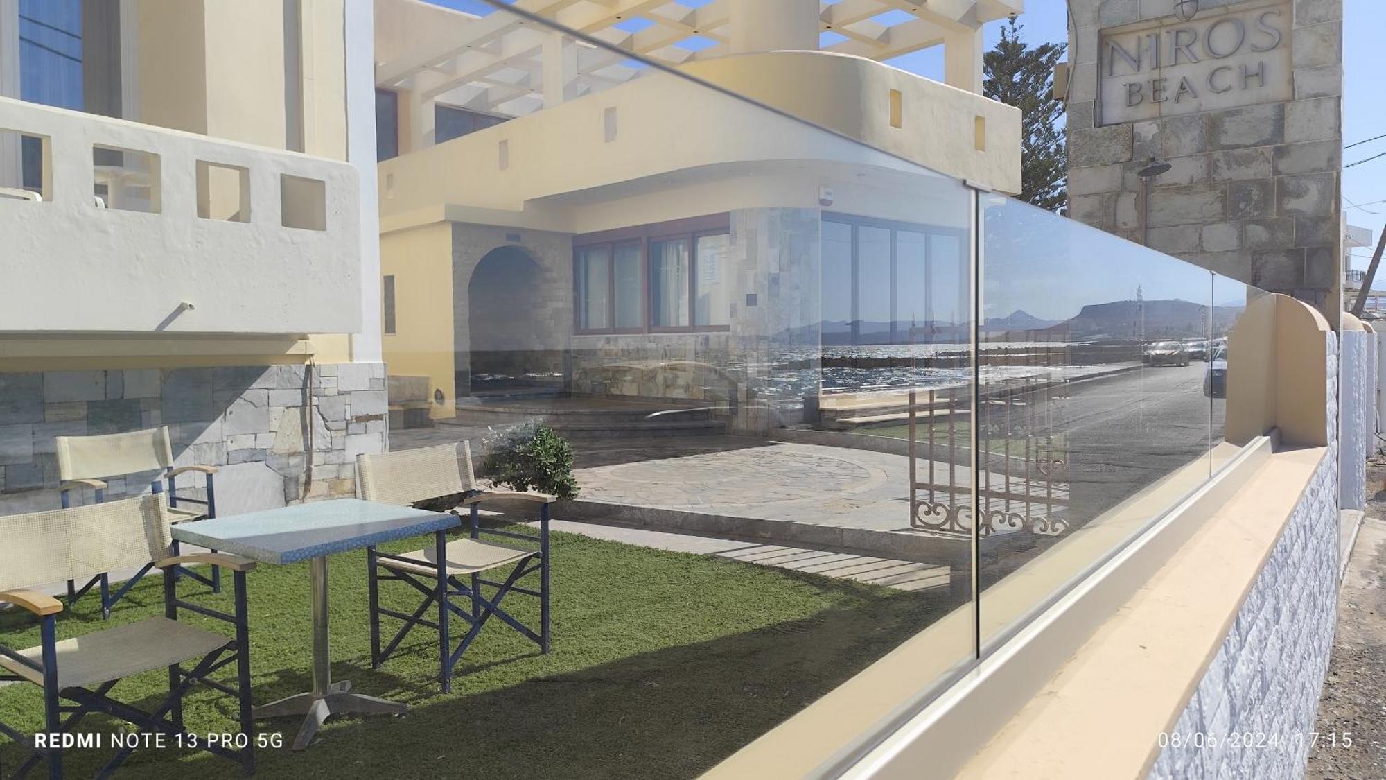 Niros Beachfront Aparthotel Kokkini Hani Luaran gambar