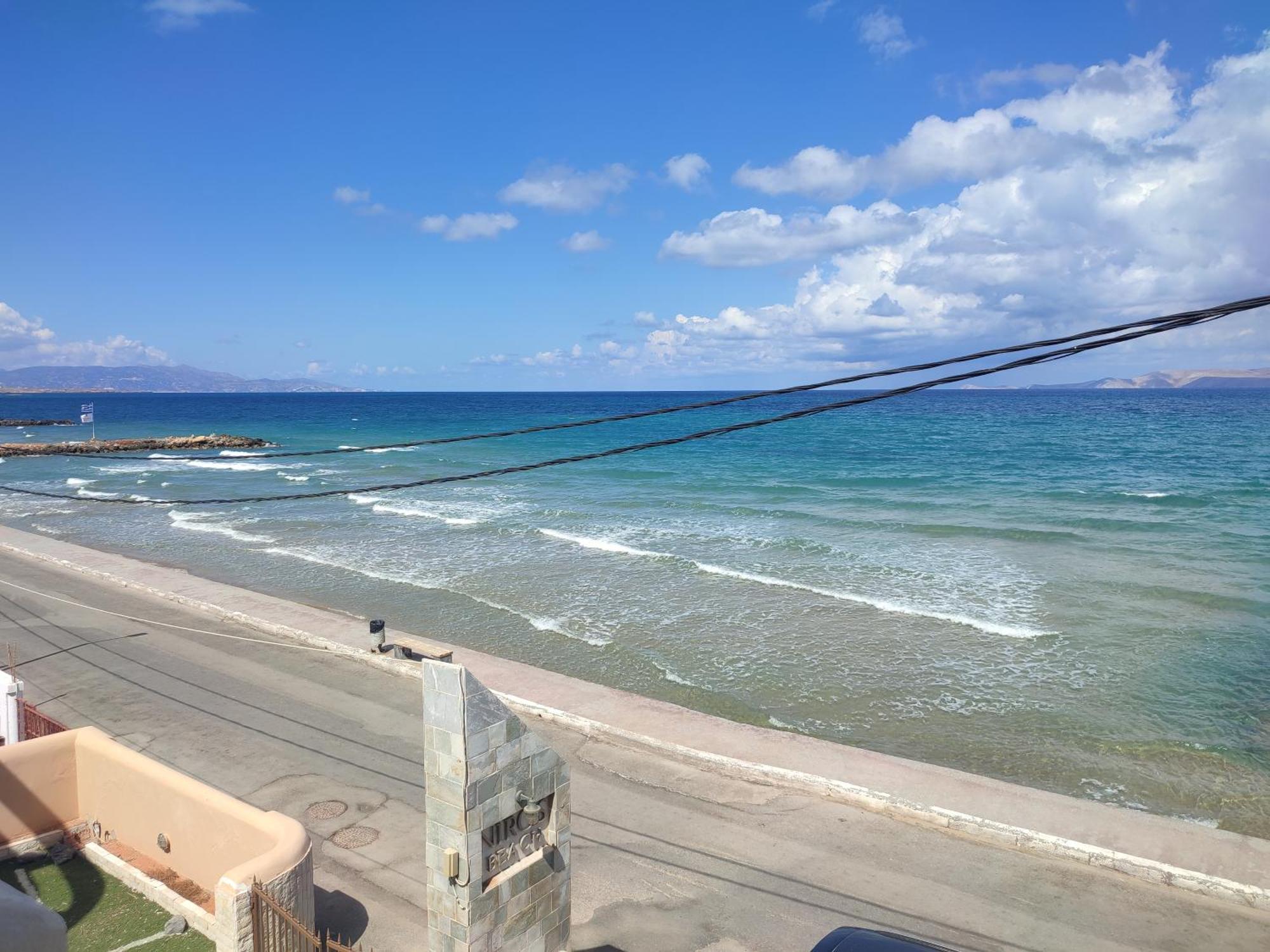 Niros Beachfront Aparthotel Kokkini Hani Luaran gambar